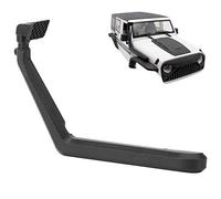Agatige Tuba de Voiture RC, Tuba en Caoutchouc L'échelle 1/10 RC Crawler Truck Tuba Safari Caoutchouc pour Jeep Wrangler 1/10 RC Crawler Rubicon RC Modèle Carrosserie de Voiture Accessoires (B)