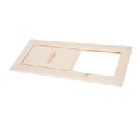 Agatige Universal Sauna Air Vent, Adjustable Safety Ventilation Panel Blinds Grille Sauna Fan Steam Room Vent for Steam Room 13.4x5.3in