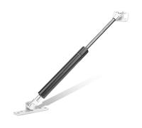 Agatige Verin à Gaz 100N, Universel Amortisseur à Gaz Charnière Levage de Porte, Verin Hydraulique avec Supports en L pour Meuble TV Extérieur, Camion, Auvent, Porte de Sous-Sol, Coffre(100N)