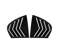 AGBLAYDVEW Aileron LatéRal Lunette ArrièRe Les Persiennes Lunette Arrière Voiture pour Série 5 E60 2004-2010 Aileron Pare-Soleil Fenêtre Arrière Triangulaire Aileron Lunette Arrière(Gloss Black)