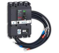 Agcp : Disjoncteur Différentiel Nsx250f 2.2ab Vigi + Bretelles + Caches Bornes