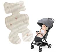 agctrler Coussin de siège d'été respirant pour bébé - Universel - Lavable - Pour buggy, coque bébé - Protège la housse de siège contre les taches (72 x 40 cm)
