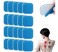 agctrler Lot de 20 coussinets en gel de rechange compatibles avec Beurer EM 59, électrodes pour appareil d'entraînement abdominal, utilisables sur les kits de rechange Beurer-EM 59