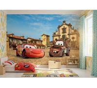 AGdesign Disney Cars Papier Peint Mural 360x270 cm Photo Murale