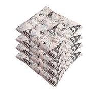 AGDLLYD Lot de 4 galettes de Chaise Lea, Coussin de Chaise Souple Rembourré avec Liens Décoration Portable Maison Bureau Multi-Colore,Soft Seat Cushion 40 x 40 cm (D)