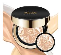 AGE 20's Signature 71% Essence Double Cover Cushion Fond de teint Pact + recharge n° 21 Beige clair (13,9 g x 2 pièces)