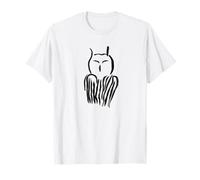 Age de Pierre Peinture rupestre d'un Hibou de la Grotte Chauvet T-Shirt