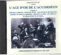 Age d'or de l'Accordeon Volume 3