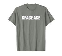 Age Spatial T-Shirt, Homme, Vert Kaki chiné, XL