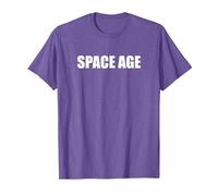 Age Spatial T-Shirt, Homme, Violet Chiné, XL