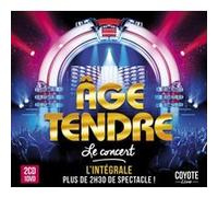 Age Tendre Concert Des 10 Ans Coffret Inclus DVD