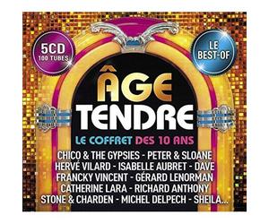 Age Tendre - Le Coffret Des 10 Ans - Best Of