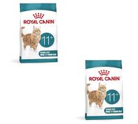 Ageing 11+ | Croquettes pour Chats âgés | 2 x 400 g | Faciles à mâcher | Royal Canin | Aliment complet | Recette équilibrée avec HealthyAge7 Complex | Pack Double