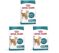 Ageing 15+ | Croquettes pour Chats Seniors | 3 x 400 g | EPA & DHA | Royal Canin | Aliment complet | Complexe HealthyAge7 | Peut soutenir la vitalité normale | Pack de 3