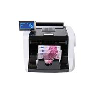 Agellic Compteuse de Billets | 4 voies Machine à Compter les Billets avec Détecteur Faux Billet | Compteur de Billets 1000/min | Stylo Faux Billet Offert | Compteuse à Billet