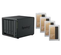 agemeo NAS DiskStation DS925+ avec 4X SSD 960Go Enterprise et avec 16Go RAM, Total: 3,84 to