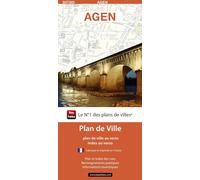 Agen, Lot-et-Garonne - Plan de ville | Blay Foldex - 2024