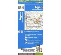 Agen.Port-Sainte-Marie 1:25 000