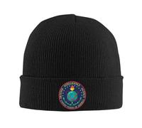 Agence De Renseignement De La Défense Unisex Skull Cap Souple Bonnets Hiver Épais Bonnet De Pêcheur pour Jogging Randonnée Le Quotidien