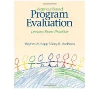 Agency-Based Program Evaluation
