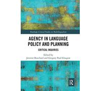 Agency In Language Policy And Planning