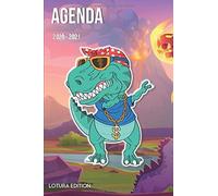 Agenda 2020 2021 Agenda Scolaire Journalier Dinosaure Format 15,24 X 22,86 Cm: Cahier Pour Une Année Scolaire Réussie