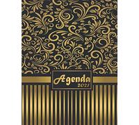 Agenda 2021: Prestige Gold Agenda Semainier Or Noir A4 400 Pages, 15 Minutes Carnet De Rendez-Vous Planificateur 2021 Journalier Grand Format A4 - Carnet Pour Conserver Les Profils Et Rendez Vous De V
