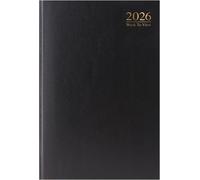 Agenda 2023 Semainier A4 Noir Page Par Jour Agenda De Bureau Dos Rigide Avec Bords Métalliques Pour Une Utilisation À La Maison Et Au Bureau, Etc