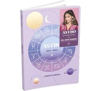 Agenda 2024 - 2025 Astrologie Caroline Drogo Semainier Couverture Semi Rigide Coins Ronds 15x21 1semaine / 2pages