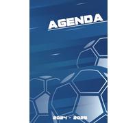 Agenda 2024 2025: Football star ballon - Septembre 2024 à Juillet 2025 - semainier scolaire planificateur avec calendrier des vacances scolaires par ... collégiens, étudiants - format Standard