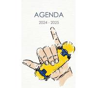 Agenda 2024 - 2025: Organisateur et planificateur scolaire ou académique trés cool pour étudiants Collège et Lycée | Journalier et semainier ... pages d'organisations élève filles et garçons