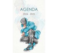 Agenda 2024 - 2025: Organisateur et planificateur scolaire ou académique trés cool pour étudiants Collège et Lycée | Journalier et semainier ... pages d'organisations élève filles et garçons