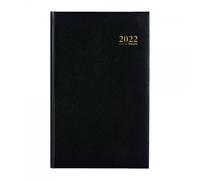 Agenda 2024 Brepols Saturnus Basic 1 Jour Par Page 13 X 20,8 Cm Noir