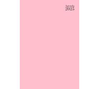 Agenda 2025 16x24 Cm: Rose - Semainier 7 Jours Lundi au Dimanche - Une Semaine Sur 2 Pages - en francais - Vertical - Horaire 30 Min - Janvier à ... Souple - Sans Spirale - Pour Homme & Femme.