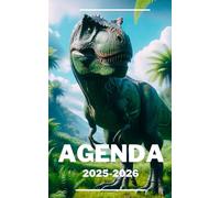 Agenda 2025 - 2026: Dinosaure | Scolaire, Collège, Lycée, Étudiant | Journalier