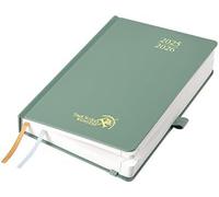 Agenda 2025 2026 Journalier A5 21,5 X 14,5cm, 1 Page Par Jour D'août 2025 À Juil 2026 12 Mois, Planner Scolaire Couverture Rigide, Poche Intérieure, Papier 80g/M², Vert Minuit