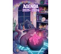 Agenda 2025-2026: Journalier - Chat Sorcier | Planner Quotidien pour Collège et Lycée | Idéal pour Fans de Chat, Magie, Fantasy, Fantastique