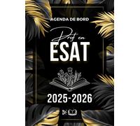 Agenda 2025-2026 Moniteur Éducateur Esat: Organisateur Planificateur Semainier Et Mensuel Cahier Journal Cadeau Moniteur Esat A4