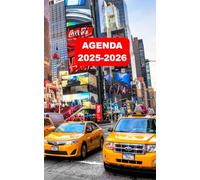 AGENDA 2025 2026: Planificateur scolaire NEW YORK ( Septembre 2025/juillet 2026) pour Etudiant, lycée, collège, primaire Une page un jour Format A5