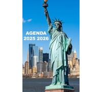 AGENDA 2025 2026: Planificateur scolaire NEW YORK ( Septembre 2025/juillet 2026) pour Etudiant, lycée, collège, primaire Une page un jour Format A5