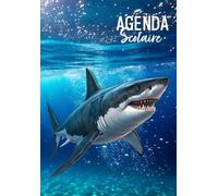 AGENDA 2025 2026: Requin | Planificateur scolaire journalier | Un jour par page | pour Fans de Requins