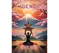 Agenda 2025-2026: Scolaire Japon | Journalier (une page par jour) | Septembre à Juillet | 14,8 x 21 cm | Collège et Lycée et primaire | style japonais | Tokyo | garçon et fille.
