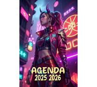 Agenda 2025-2026: Scolaire k-pop | Journalier (une page par jour) | Septembre à Juillet | 14,8 x 21 cm | Collège et Lycée et primaire | anime et Corée, Korean Pop | garçon et fille.