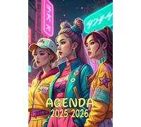 Agenda 2025-2026: Scolaire k-pop | Journalier (une page par jour) | Septembre à Juillet | 14,8 x 21 cm | Collège et Lycée et primaire | anime et Corée, Korean Pop | garçon et fille.