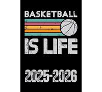 Agenda 2025-2026 Scolaire: Planificateur Journalier Septembre à Juillet | Format A5 | Couverture Noire Thème Basketball | Organisation Complète | Pour ... Collège et Lycée, Filles et Garçons.