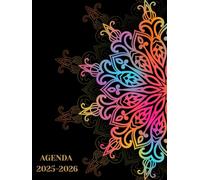 Agenda 2025-2026: Semainier 18 mois juillet 2025 à décembre 2026 | Planificateur hebdomadaire A4 | Couverture sobre et élégante | Pour homme, femme, étudiant, enseignant, professionnel.