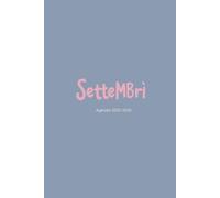Agenda 2025/2026: Settembrì - Edizione mirtillo - serie tinta unita