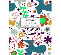 Agenda 2025 2026 settimanale a4: da Luglio 2025 a Giugno 2026 | 12 mesi | La settimana su una doppia pagina