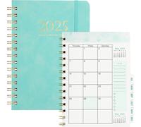 Agenda 2025, À Couverture Souple, Format A5, De Janvier 2025 À Décembre 2025, Avec Papier Certifié Fsc, Organisé Pour La Nouvelle Année Scolaire, Durable Et Respectueux Du Climat -Vert