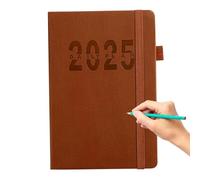 Agenda 2025, agenda mensuel,Bloc-notes du journal du calendrier 2025 - Carnet de notes organisateur pour espace de travail, voyage, voyage d'affaires, maison, école
